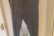 BNWT black patterned leggings Pepco size UK18 EU46 Postage included