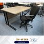 20 X Ex-Corporate 1200mm Office Desks - Urban Oak Image 3