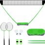 Badminton Net Set with Base Image 3
