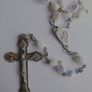 Vintage Natural Stone Beaded Rosary Image 6