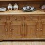 Large Bespoke Solid Pine Kitchen Dresser Image 4