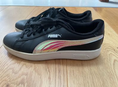 Puma Smash V2 Holo Jr girls' trainers size 38 UK5
