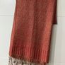 Red Pashmina Scarf Image 2