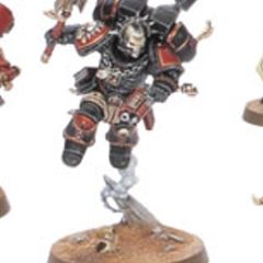 Armageddon Space Marine Jump Pack Chaplain - Warhammer 40K