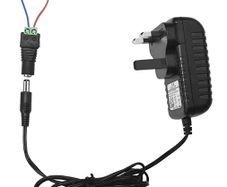 DC 12V 2A Power Supply Adaptor, AC 100-240V to DC 12V Transformers, Switching Power Supply for 12V 3528/5050 LED Strip Lights,