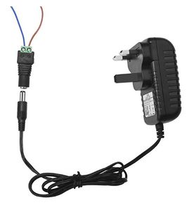 DC 12V 2A Power Supply Adaptor, AC 100-240V to DC 12V Transformers, Switching Power Supply for 12V 3528/5050 LED Strip Lights,