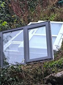 Triple Glazed Large Windows (Charcoal outside /white inside)