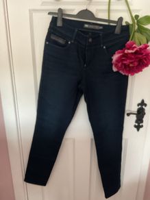jeans dark denim jeans w28 skinny Levi's Demi curve range