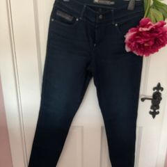 jeans dark denim jeans w28 skinny Levi's Demi curve range