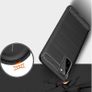 For Samsung Galaxy S20 Case Cover Carbon Fiber Design Shockproof Black Armor New - FHT04SMK3 Image 3
