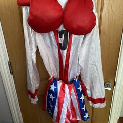 Rocky costume men's size small 28-40