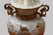 Vintage "Pallini Attiki" Greek Enamel Perfume Bottle
