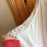 Yours White Cardigan with Lace insert sleeves Uk30/32 postage included Image 2
