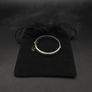 Vintage 925 Sterling Silver Childs Engraved Bangle, Birmingham 1972 Image 2
