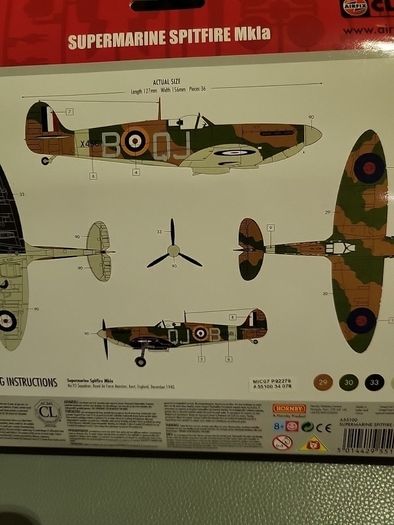 Airfix spitfire kit