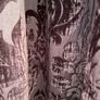 Beautiful Very Heavy Silk and Velvet Curtains 128"w x 82"d Image 9