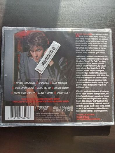 NEW Eddie Money - Where's the Party CD
