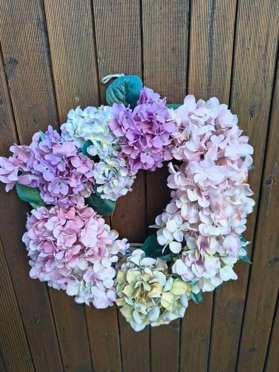 Hydrangea wreath