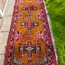 XL Persian Serab Heriz Hand Knotted Runner Rug Carpet Image 3