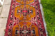 XL Persian Serab Heriz Hand Knotted Runner Rug Carpet
