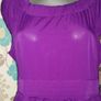 Beautiful Awear midi dress Purple size UK18 EUR46 Image 2