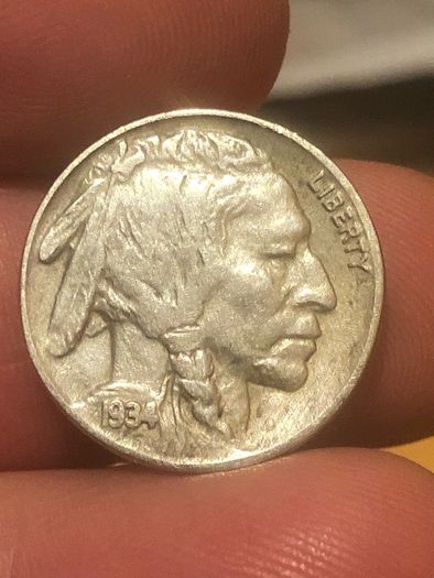 1934 Buffalo Nickel USA