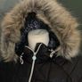 Dare 2 B Black Ski Jacket with fur trim - Size 10 Image 3