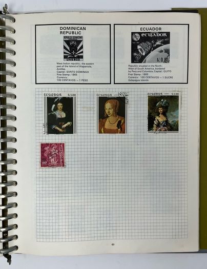 Collection: Used world collection In New World Stamp Album