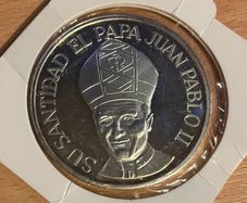 Pope John Paul II 2oz Fine Silver (.999) Coin