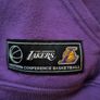 Los Angeles Lakers NBA jumper hoodie purple M Image 3