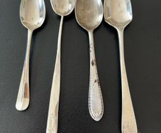 Antique/Vintage Sterling Silver teaspoons 925 52.2g