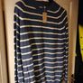 Brand New Denim Crew Stripe Jumper Image 2