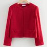 Women Tweed jacket with duo welt pockets And Other Stories BNWT Image 3