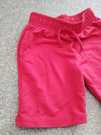 boys red shorts.age 3/4