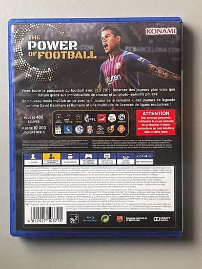 Pes 2019 Ps4