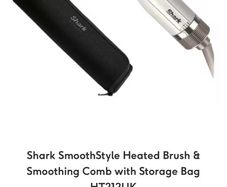 Shark heated hair brush