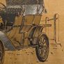 Gold Foil "Ford Model T 1915" Framed print Image 9