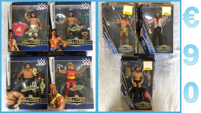 wwe elite wrestling figures rare NEW
