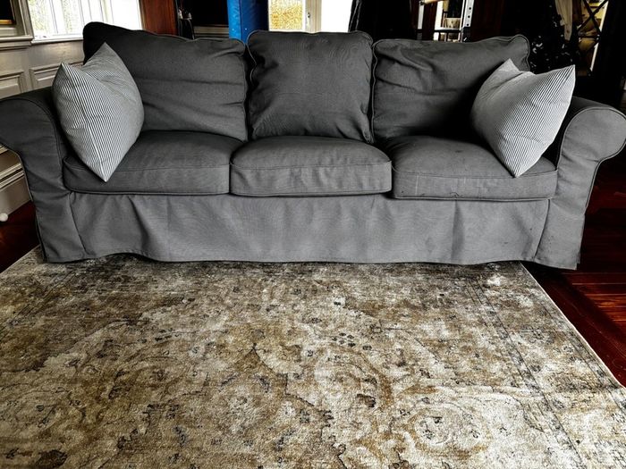 Ikea Erktorp Three Seater Sofa