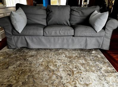 Ikea Erktorp Three Seater Sofa
