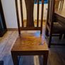 Dining Table and 6 chairs Dark wood Image 3