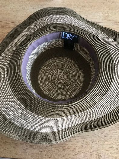 Brown /Beige Stripe Design Hat