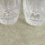 Rare find Waterford Colleen Tumblers: Vintage Cut Crystal Whiskey Narrow Glasses, 9 cm 3 in total each is 40.00 euro. Image 6