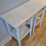 Pair of IKEA HEMNES Bedside Tables White Stain (Solid Pine Wood) Image 2