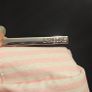 Lancome Makeup Cosmetic Pink and White Stripe Bag Image 3