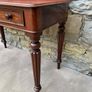 Victorian Mahogany Writing Table. Image 3