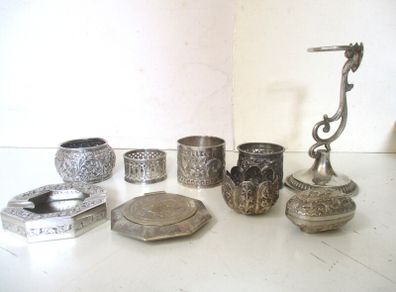 Small Lot Of Silver Plate