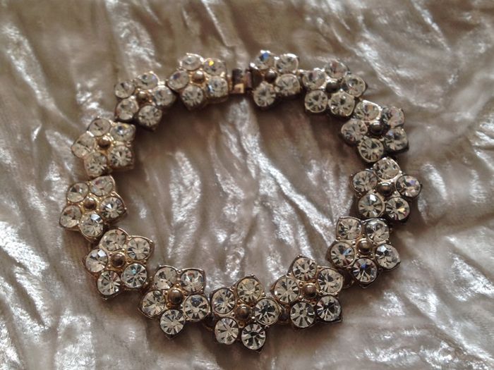 Vintage Diamonte Bracelet