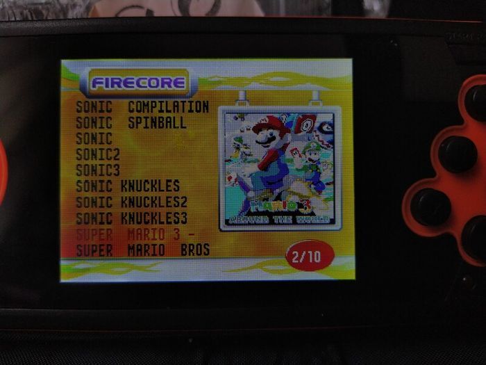 Handheld Sega Mega Drive