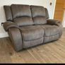 Two manual reclining two seater sofas Image 2